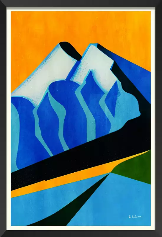 Mont Blanc 1931 - paysage montagne