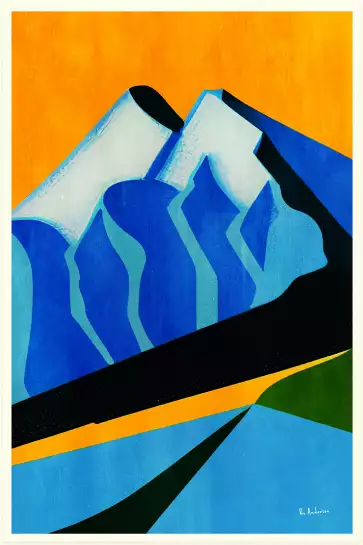 Mont Blanc 1931 - paysage montagne