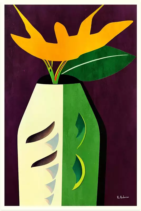 Sunshine Bouquet - tableau art contemporain