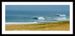 Plage Côte sud Landes - tableau ocean