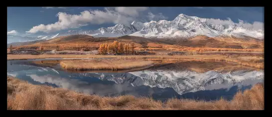 Miroir et montagne - paysage montagne