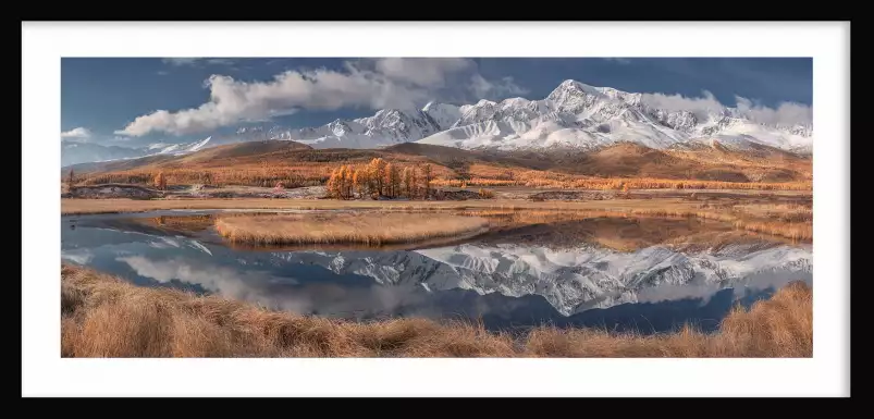 Miroir et montagne - paysage montagne