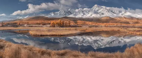 Miroir et montagne - paysage montagne
