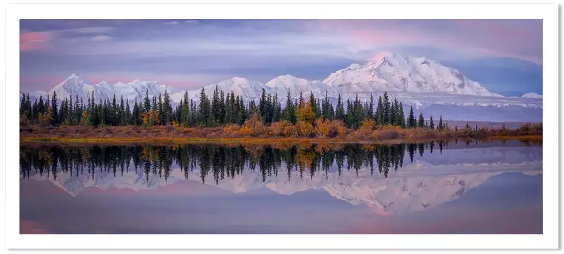 Denali Reflection - paysage montagne