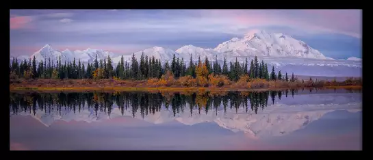 Denali Reflection - paysage montagne