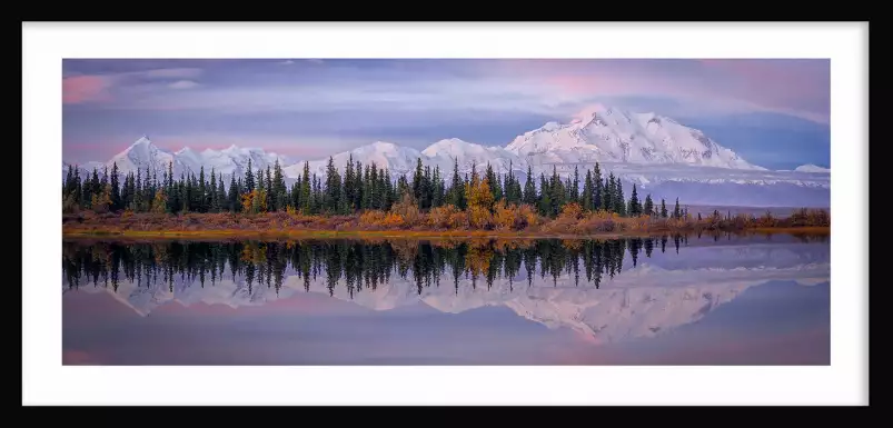 Denali Reflection - paysage montagne