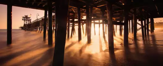 San Clemente, California - tableau mer