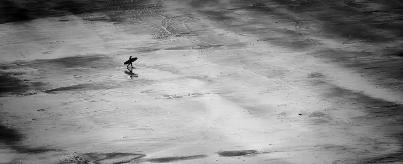 Sur la plage - tableau mer