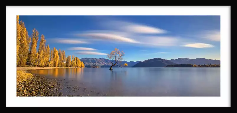 Wanaka en automne - tableau montagne