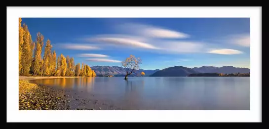 Wanaka en automne - tableau montagne