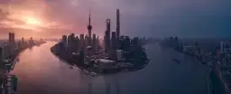 Vol à shanghai - tableau monde