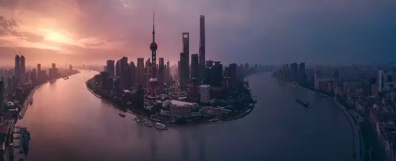 Vol à shanghai - tableau monde