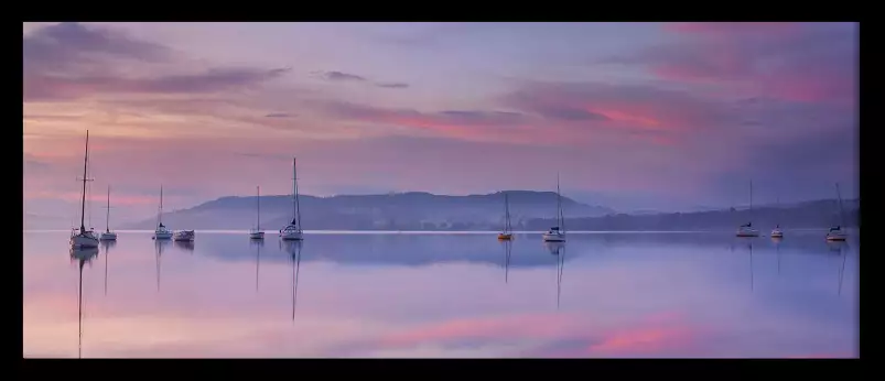 Lac Windermere - tableau montagne