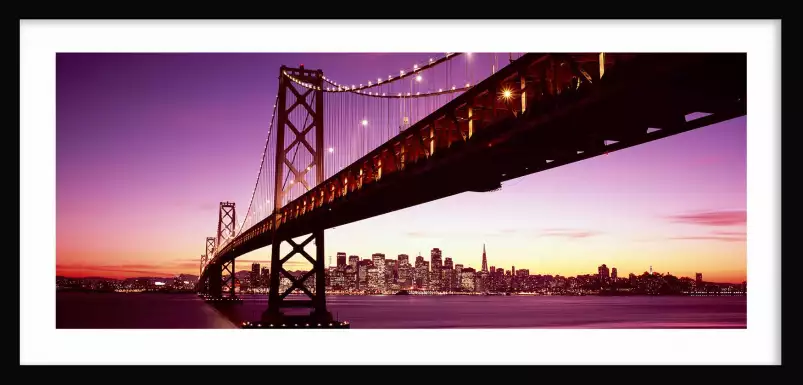 Bay Bridge - affiche ville