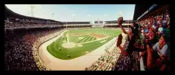 Old Comiskey Park à Chicago - affiche de sport