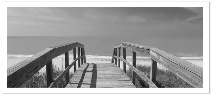 Gasparilla en Floride - tableau paysage mer