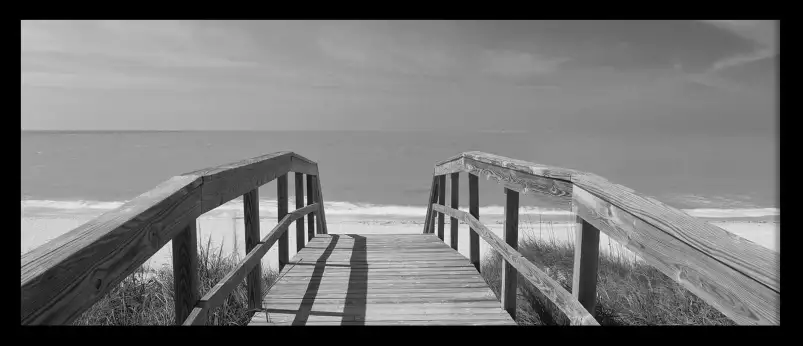 Gasparilla en Floride - tableau paysage mer