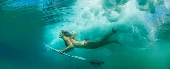 Girl - affiche de surf