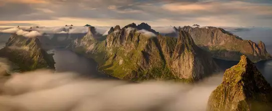 Norvegian - tableau paysage nature