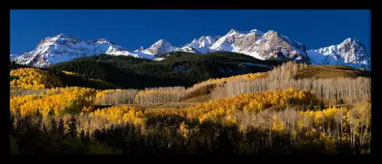 Les montagnes du Colorado - tableau montagne