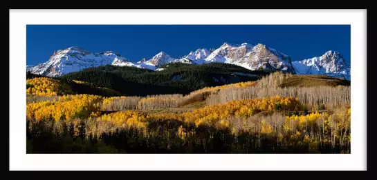 Les montagnes du Colorado - tableau montagne
