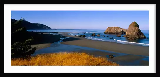 Rocks on the beach - tableau paysage mer