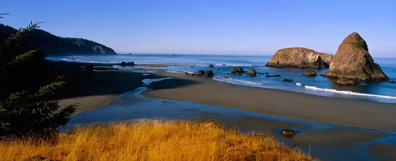 Rocks on the beach - tableau paysage mer