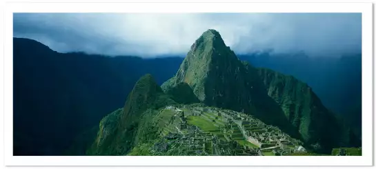 Machu Picchu - poster montagne