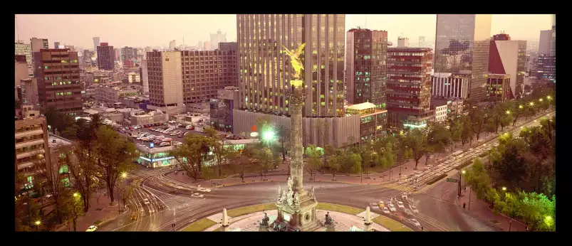 Paseo De La Reforma Mexico - poster ville