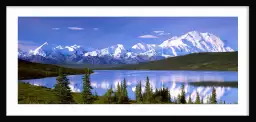 Denali en Alaska - tableau paysage montagne