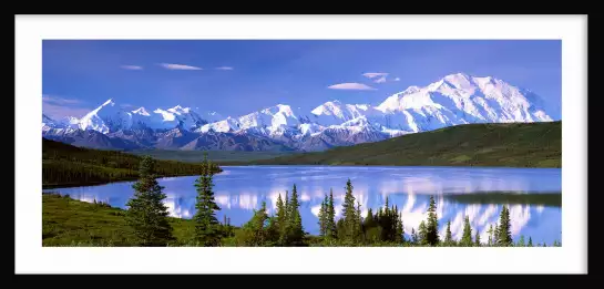 Denali en Alaska - tableau paysage montagne