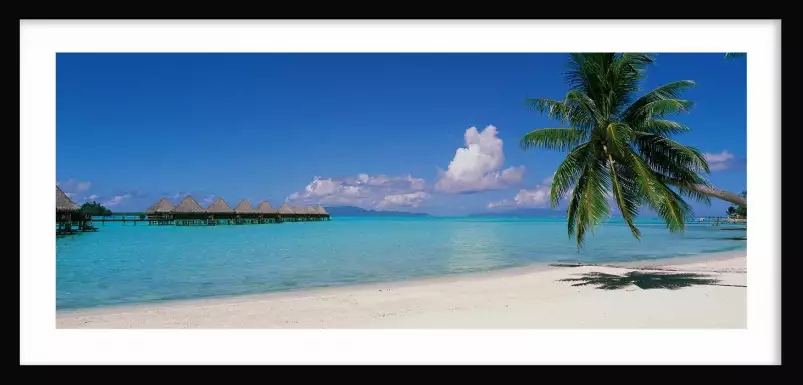 Moana Beach Tahiti - tableau paysage mer