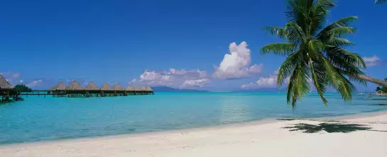 Moana Beach Tahiti - tableau paysage mer
