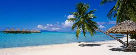 Bora Bora Polynésie française - tableau paysage mer
