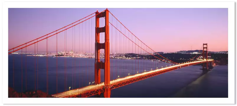Golden Gate Bridge - affiche ville