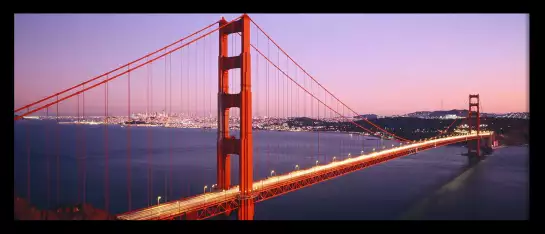 Golden Gate Bridge - affiche ville