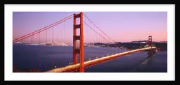 Golden Gate Bridge - affiche ville