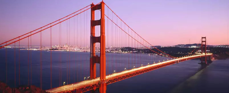 Golden Gate Bridge - affiche ville