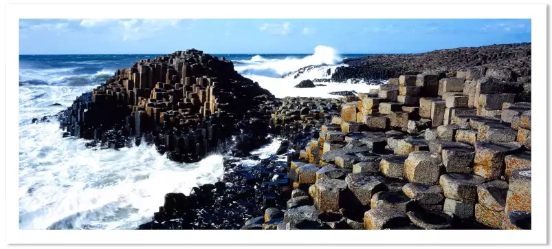 Giants Causeway, Ireland - tableau mer