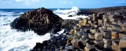 Giants Causeway, Ireland - tableau mer