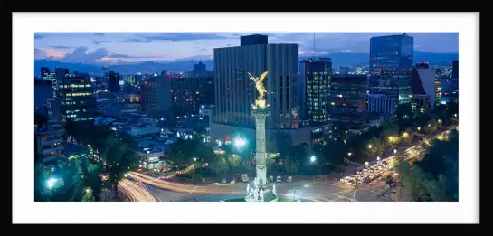 Monument El Angel à Mexico - affiche ville