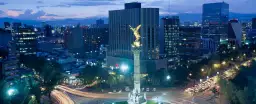 Monument El Angel à Mexico - affiche ville