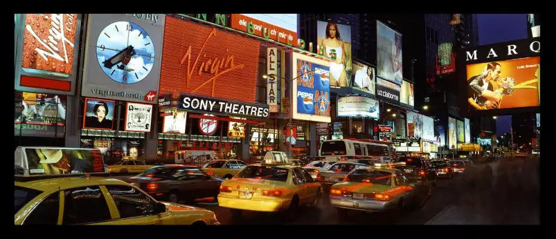 Times Square sur Manhattan - poster de new york