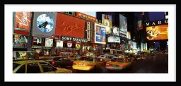 Times Square sur Manhattan - poster de new york