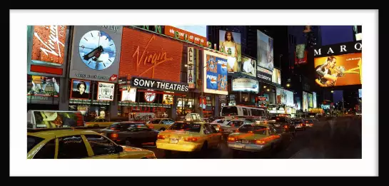 Times Square sur Manhattan - poster de new york