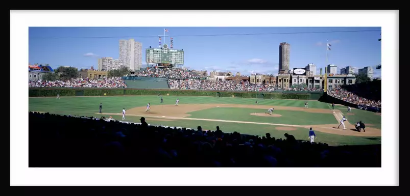 Baseball à Chicago - affiche de sport