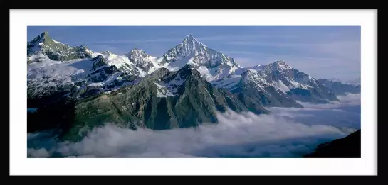 Alpes Suisse - tableau de montagne