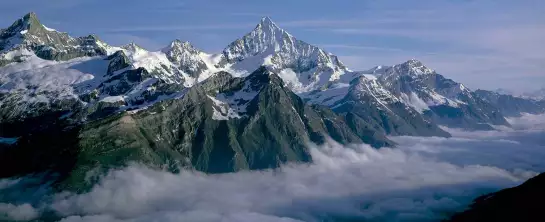 Alpes Suisse - tableau de montagne