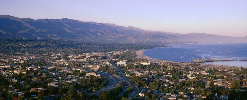 Grand angle sur Santa Barbara - art architectural