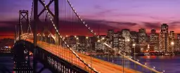 Bay Bridge à San Francisco - art architectural